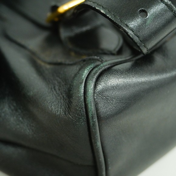 Gucci Backpack/Daypack Bamboo 003 2058 0016 Leather Black Women's - Picture 7 of 16